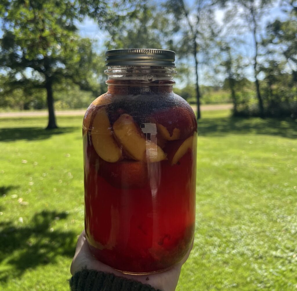 Raspberry Peace Ice Summer Tea